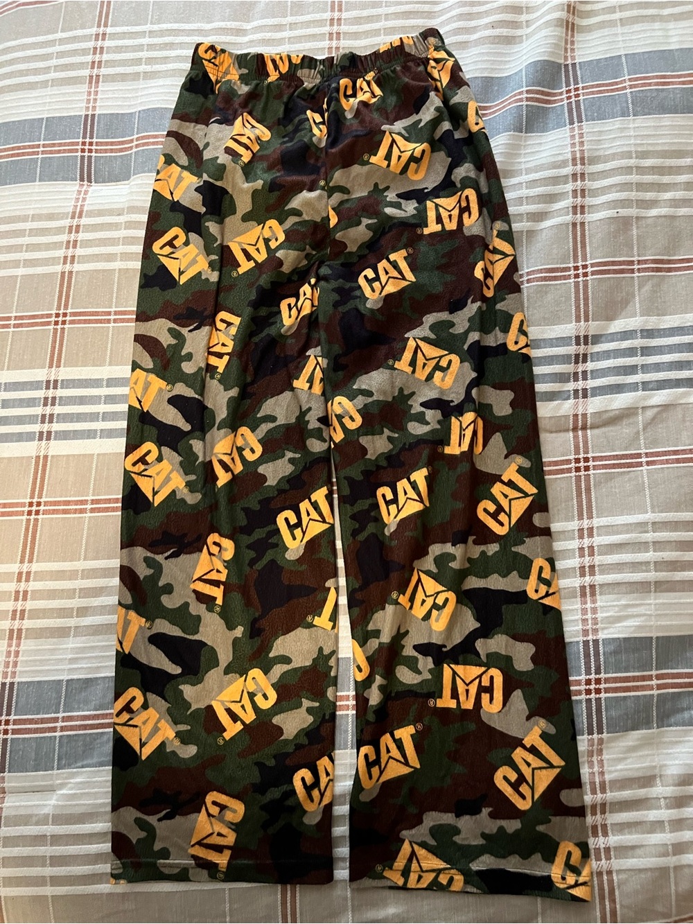 CAT Boys Youth 16 Pajama Bottoms Camouflage
